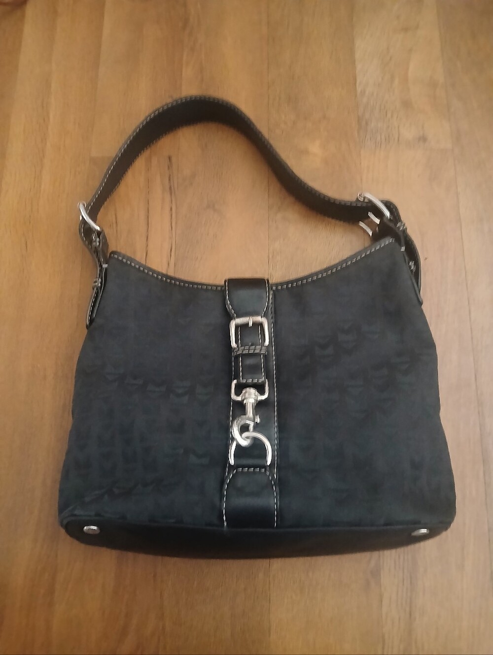 MICHAEL KORS black signature shoulder bag